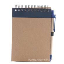 Spiral Binding Notebook with Hardcover and Pen